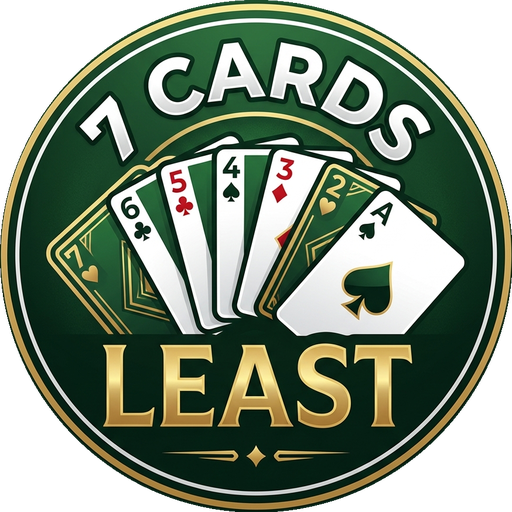 7 Cards Least Logo